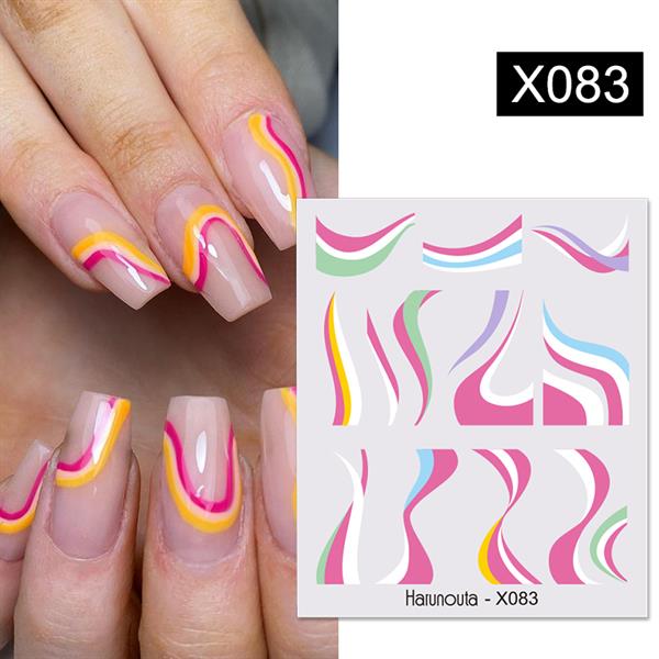 Su transferli nail art sticker X083 (52340-3)