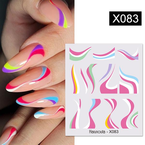 Su transferli nail art sticker X083 (52340-3)
