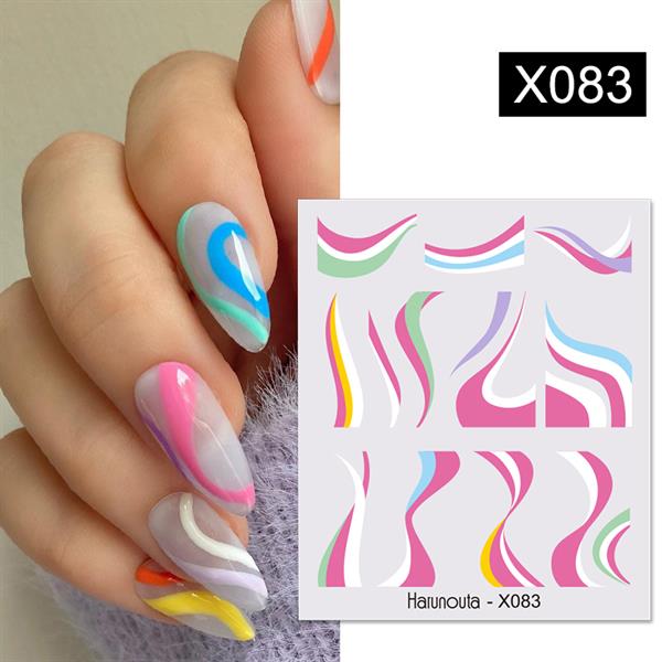 Su transferli nail art sticker X083 (52340-3)
