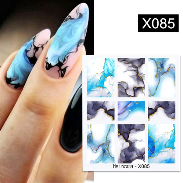 Su transferli nail art sticker X085 (52340-5)