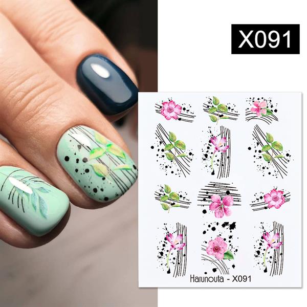 Su transferli nail art sticker X091 (52340-11)