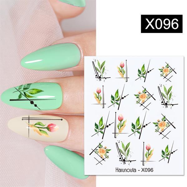 Su transferli nail art sticker X096 (52340-16)