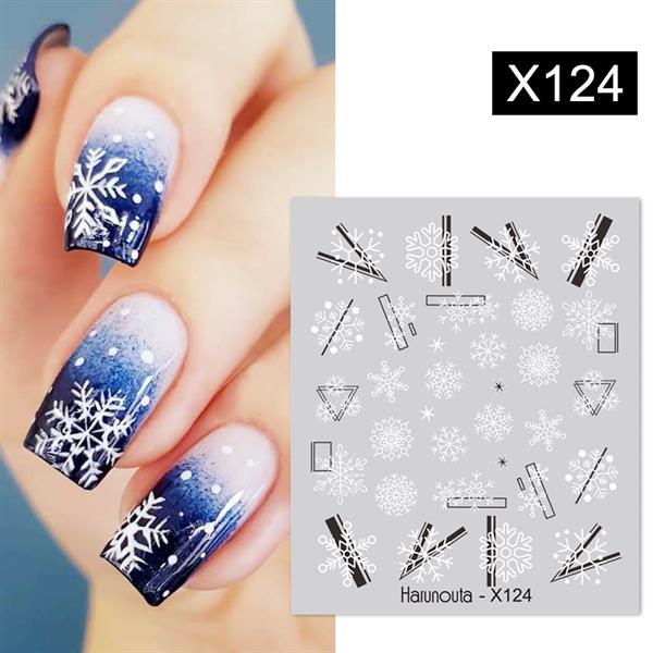 Su transferli nail art sticker X124 (53013-24)