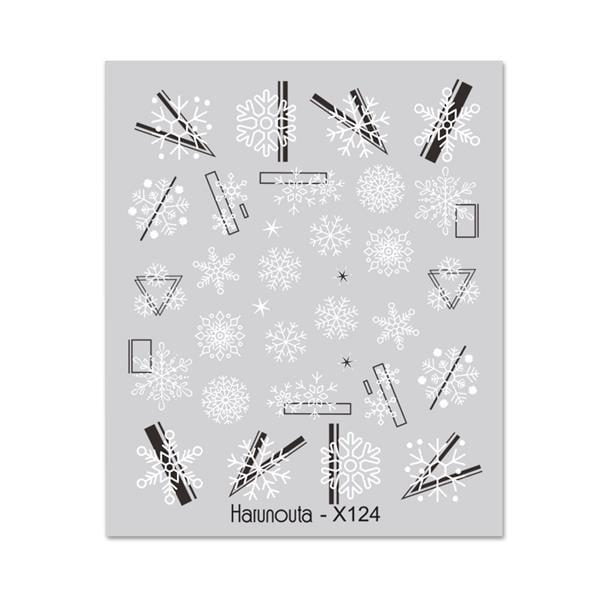 Su transferli nail art sticker X124 (53013-24)