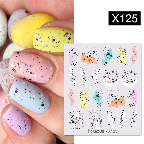 Su transferli nail art sticker X125 (53622-1)