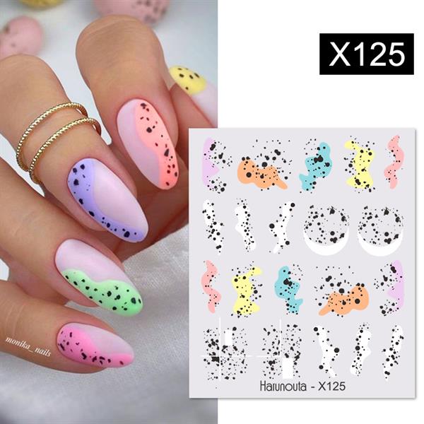 Su transferli nail art sticker X125 (53622-1)