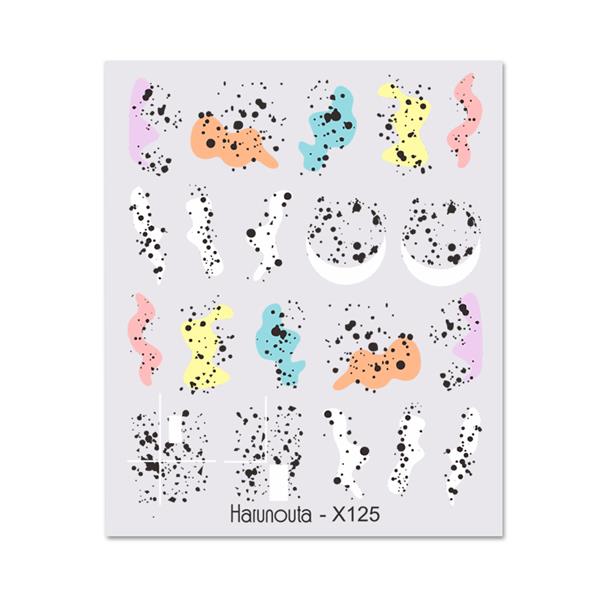 Su transferli nail art sticker X125 (53622-1)