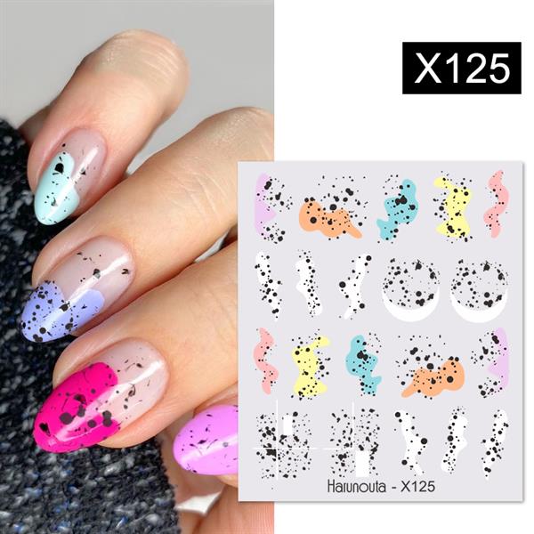 Su transferli nail art sticker X125 (53622-1)