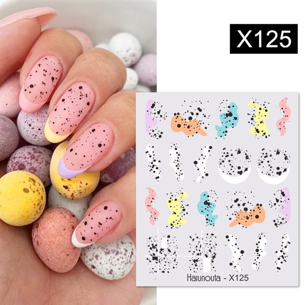Su transferli nail art sticker X125 (53622-1)