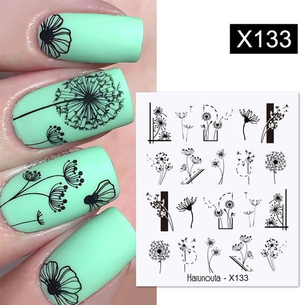 Su transferli nail art sticker X133 (53622-9)