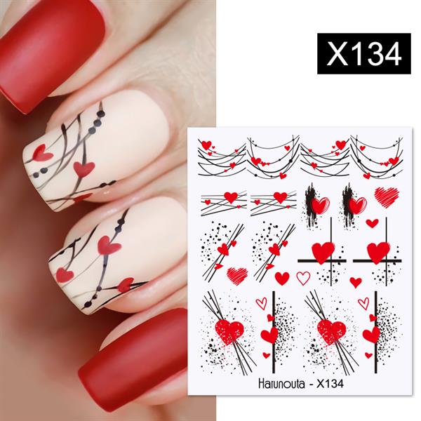 Su transferli nail art sticker X134 (53622-10)
