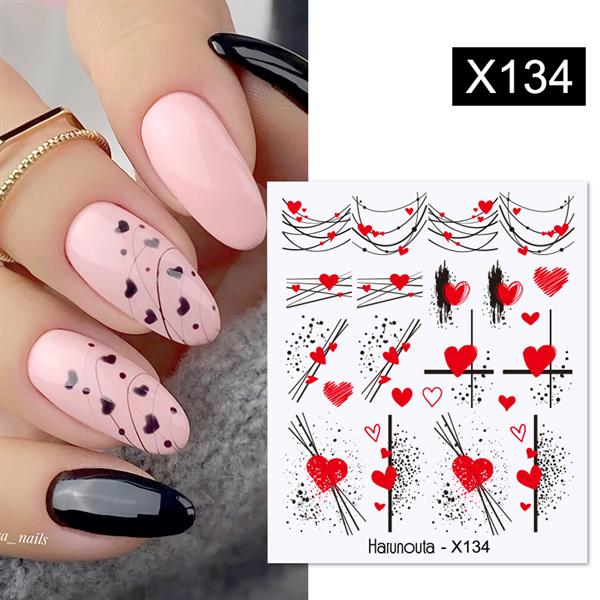Su transferli nail art sticker X134 (53622-10)