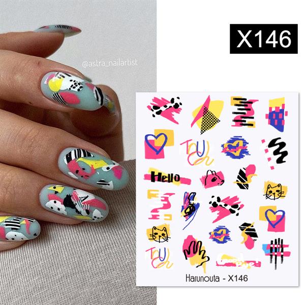Su transferli nail art sticker X146 (55344-1)