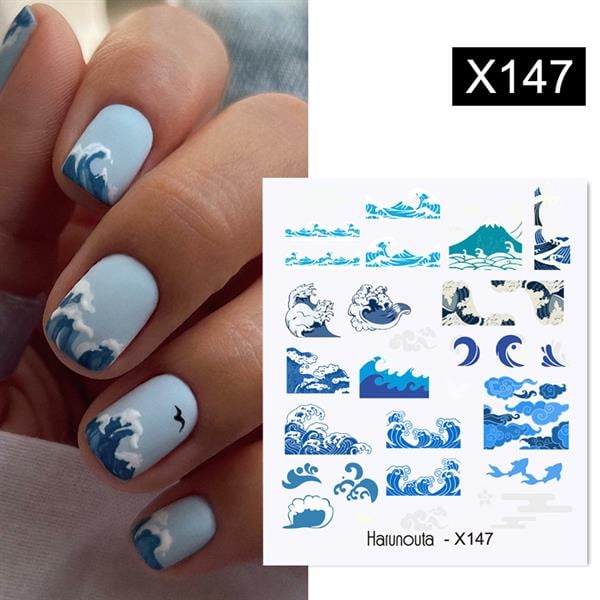 Su transferli nail art sticker X147 (55344-2)