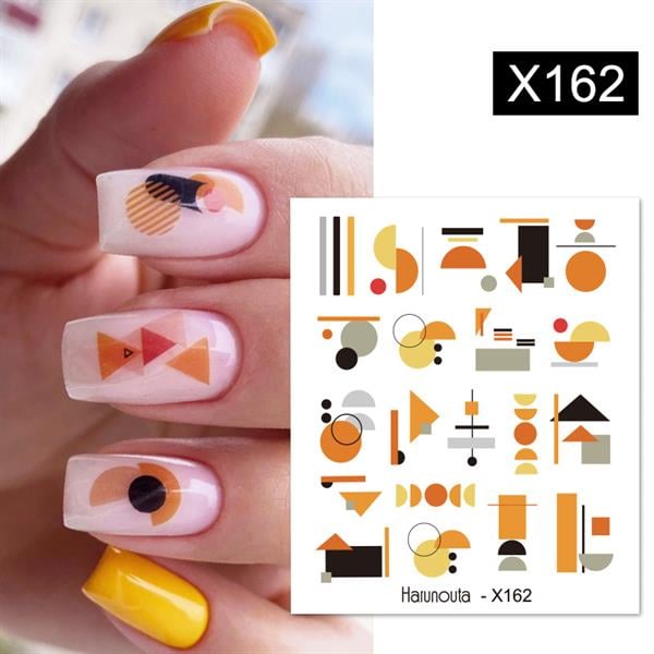 Su transferli nail art sticker X162 (55344-17)