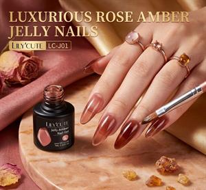 Lily Cute Amber Serisi Kalıcı oje LC-J01 (55725)