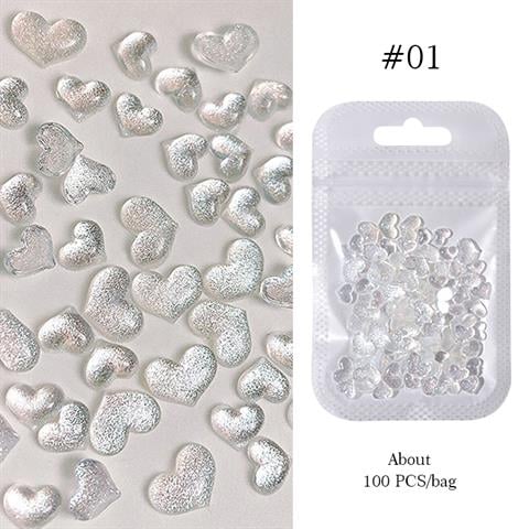 Tırnak Süsleme Nail Art CHARM Kalp (56263-1)