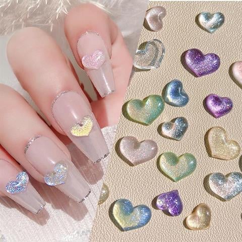 Tırnak Süsleme Nail Art CHARM Kalp (56263-4)
