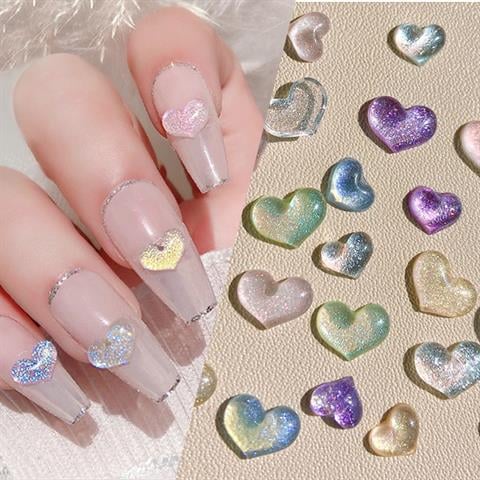 Tırnak Süsleme Nail Art CHARM Kalp (56263-1)