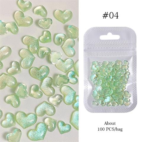 Tırnak Süsleme Nail Art CHARM Kalp (56263-4)