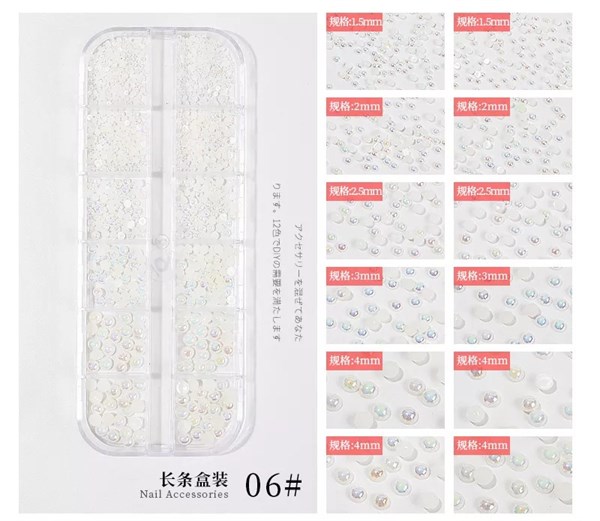 Tırnak Süsleme Nail Art İnci F727-6