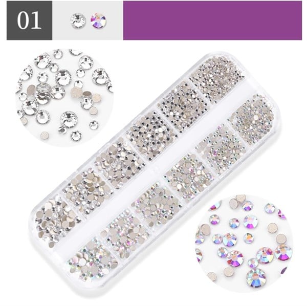 Tırnak Süsleme Nail Art Taş F608-1