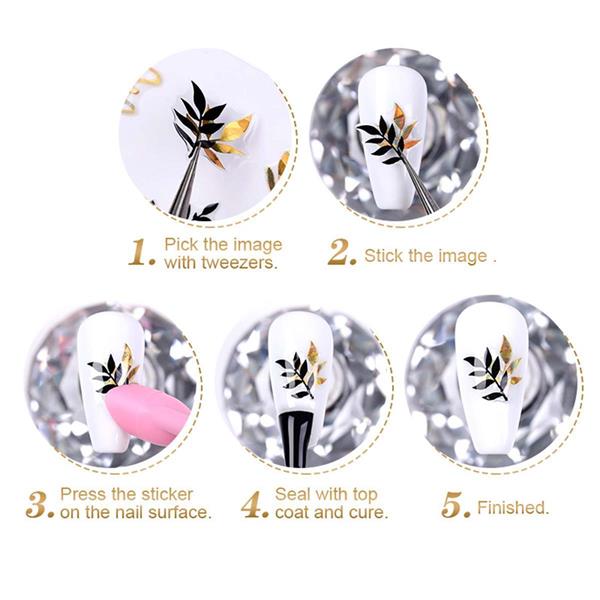 Üç boyutlu yapışkanlı sticker S004 (53519-4)
