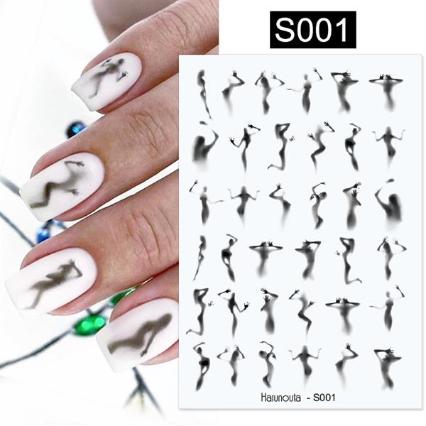 Üç boyutlu yapışkanlı sticker S001 (53519-1)