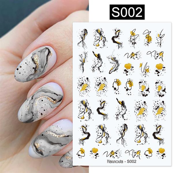 Üç boyutlu yapışkanlı sticker S002 (53519-2)