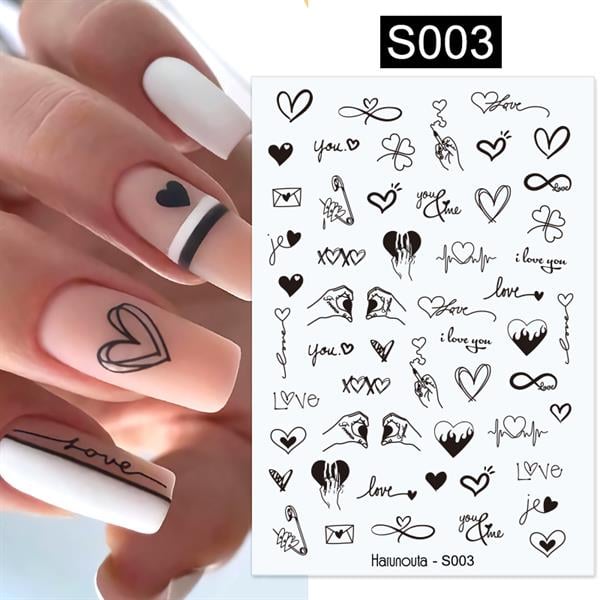 Üç boyutlu yapışkanlı sticker S003 (53519-3)