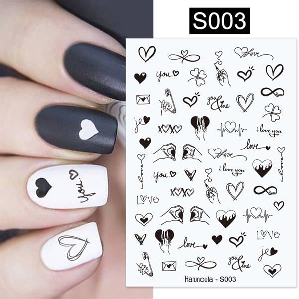 Üç boyutlu yapışkanlı sticker S003 (53519-3)