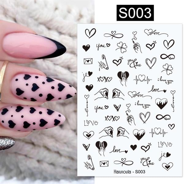 Üç boyutlu yapışkanlı sticker S003 (53519-3)
