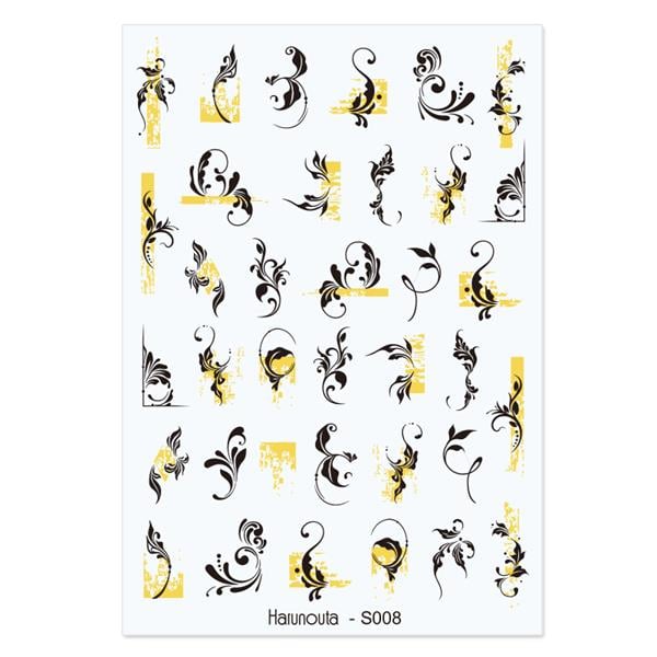 Üç boyutlu yapışkanlı sticker S008 (53790-2)