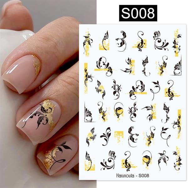 Üç boyutlu yapışkanlı sticker S008 (53790-2)