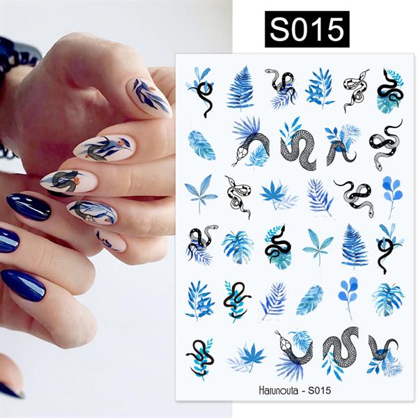 Üç boyutlu yapışkanlı sticker S015 (53790-9)
