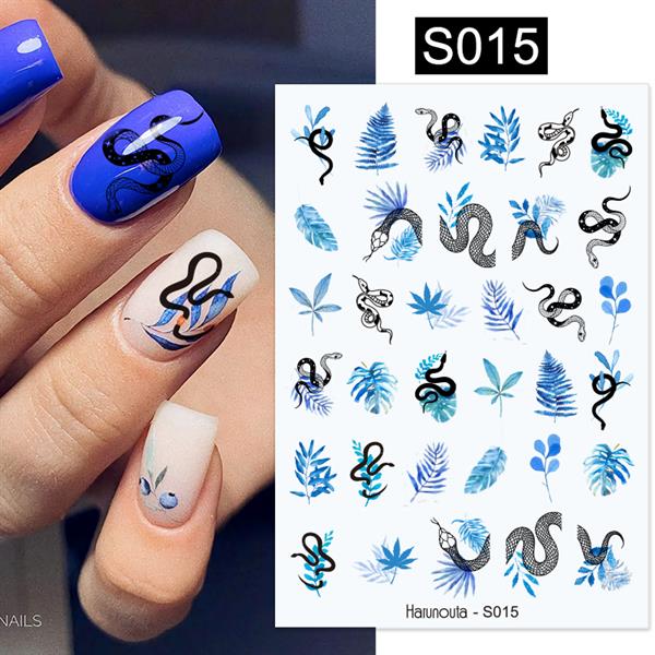 Üç boyutlu yapışkanlı sticker S015 (53790-9)