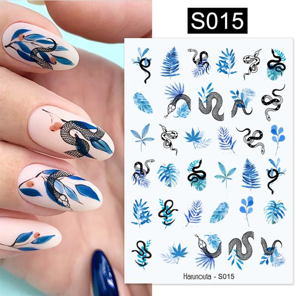 Üç boyutlu yapışkanlı sticker S015 (53790-9)