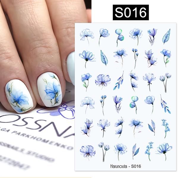 Üç boyutlu yapışkanlı sticker S016 (53790-10)