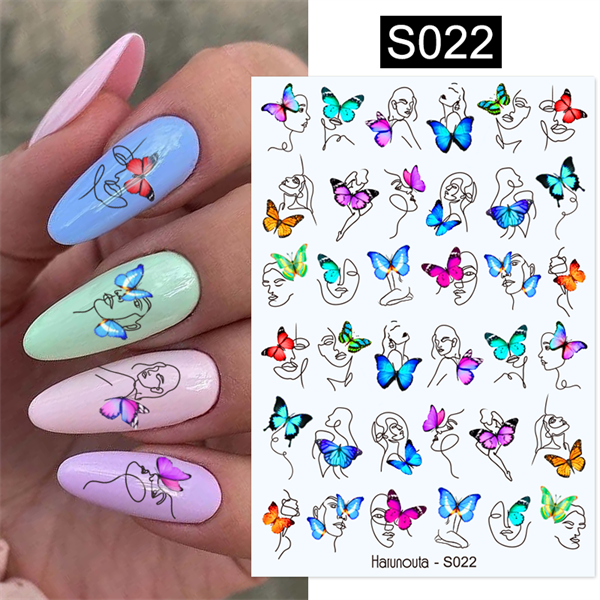 Üç boyutlu yapışkanlı sticker S022 (54154-6)
