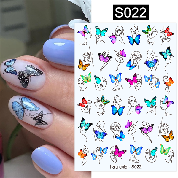 Üç boyutlu yapışkanlı sticker S022 (54154-6)