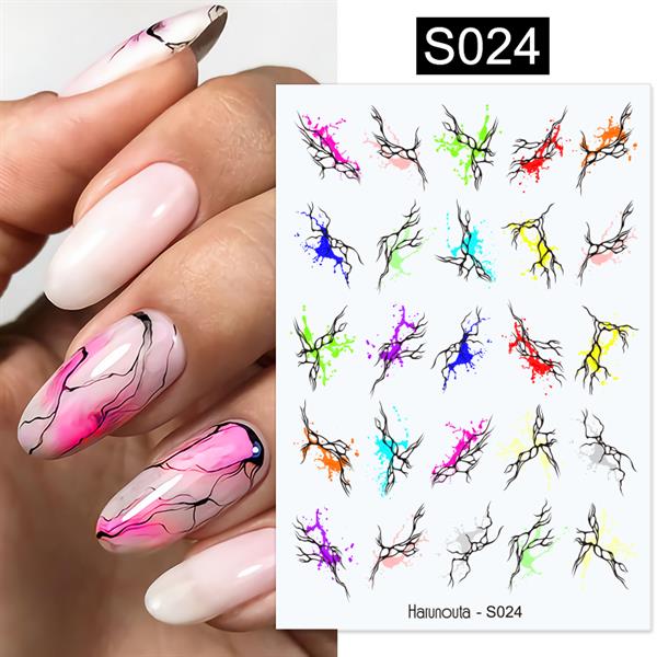 Üç boyutlu yapışkanlı sticker S024 (54154-8)