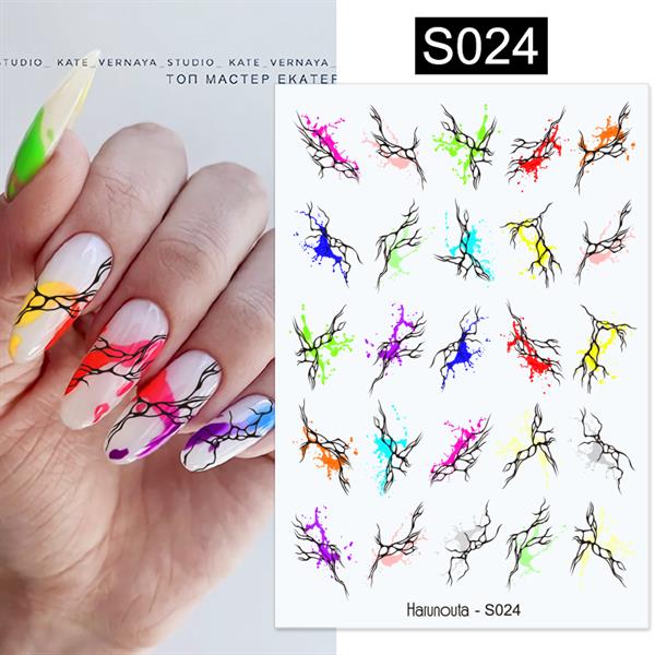 Üç boyutlu yapışkanlı sticker S024 (54154-8)