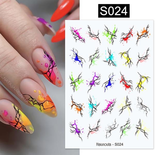 Üç boyutlu yapışkanlı sticker S024 (54154-8)