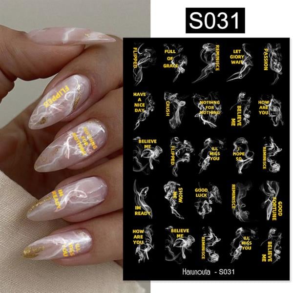 Üç boyutlu yapışkanlı sticker S031 (55706-2)