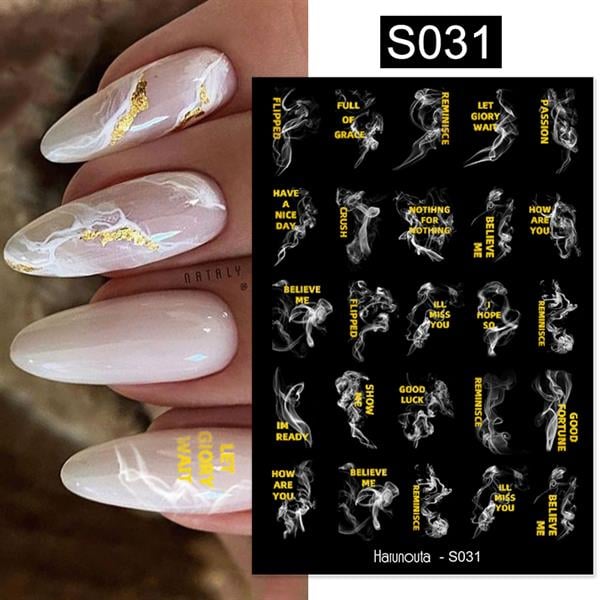 Üç boyutlu yapışkanlı sticker S031 (55706-2)