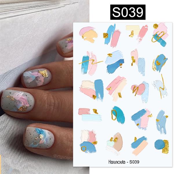 Üç boyutlu yapışkanlı sticker S039 (55706-10)