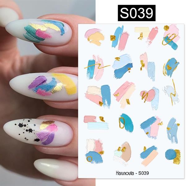 Üç boyutlu yapışkanlı sticker S039 (55706-10)