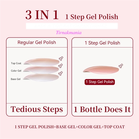 URSUGAR 12 ml 3in1 Kalıcı Oje UR-S03 (60018)