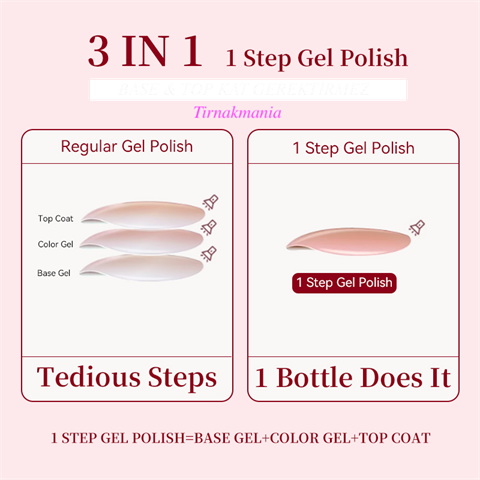 URSUGAR 12 ml 3in1 Kalıcı Oje UR-S26 (60018)