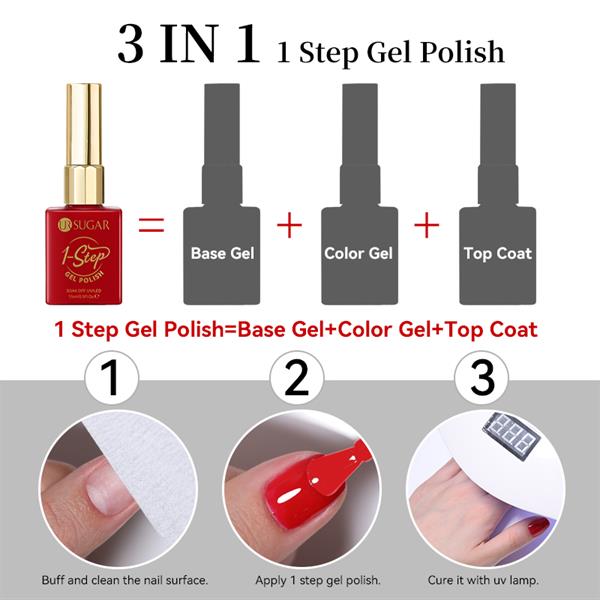 URSUGAR 15 ml 3in1 Kalıcı Oje ST01 (62456)